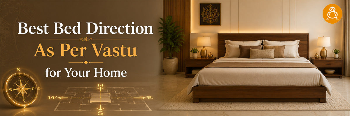 best bed direction as per vastu