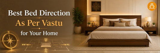 best bed direction as per vastu