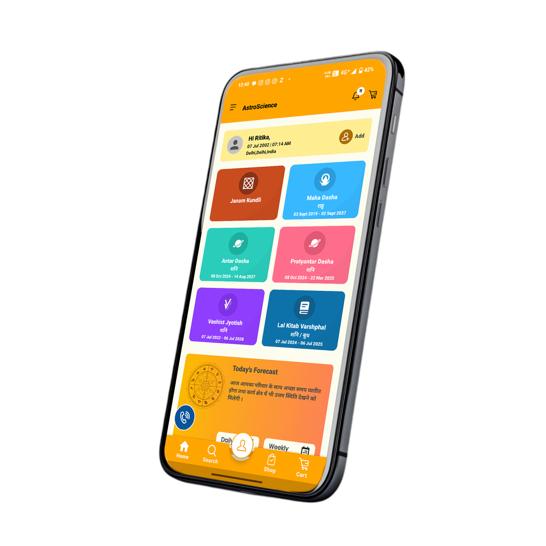 AstroScience Premium app