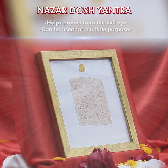 nazar dosh yantra video