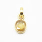 yellow sapphire pukhraj pendant