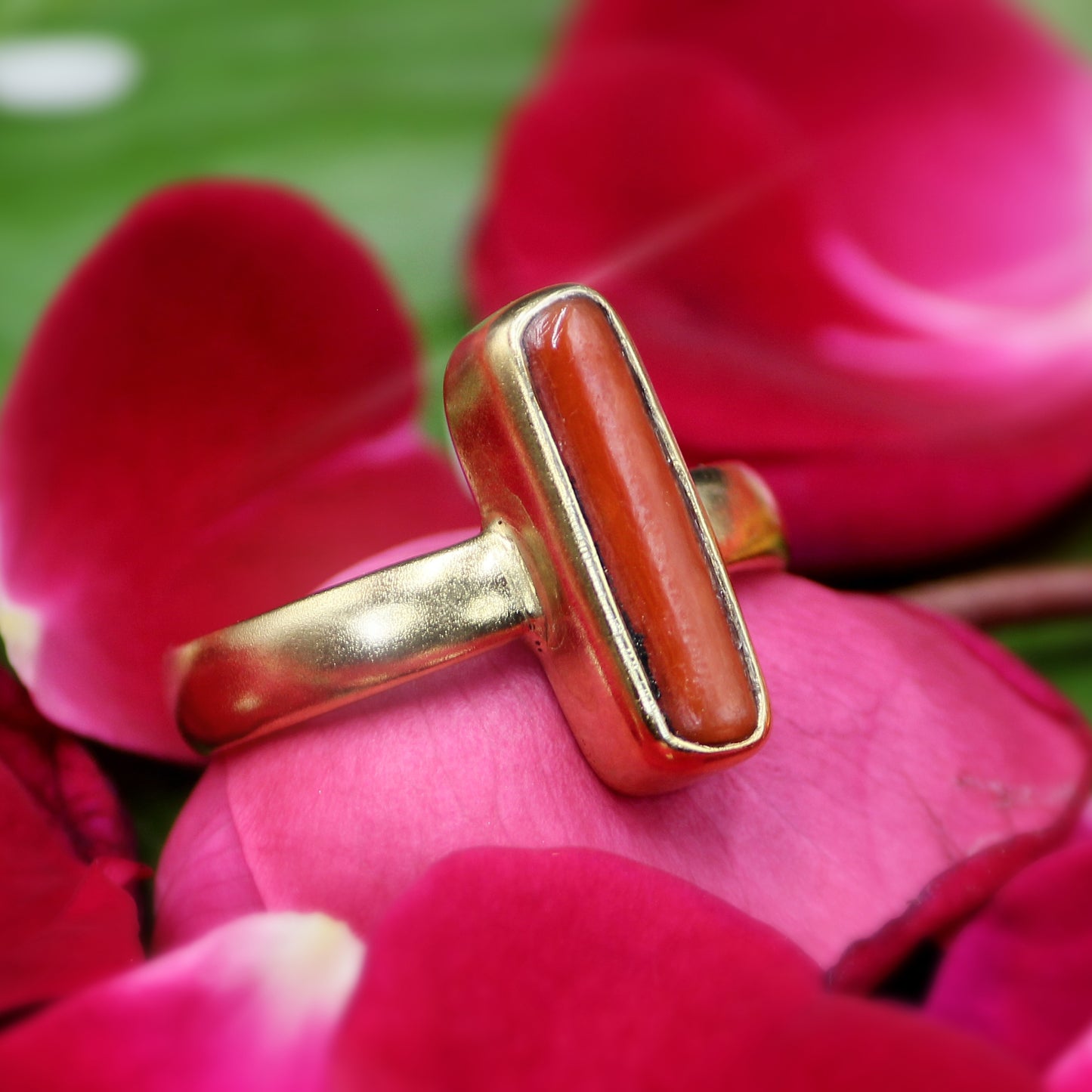 munga red coral ring1