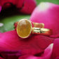 yellow sapphire pukhraj ring